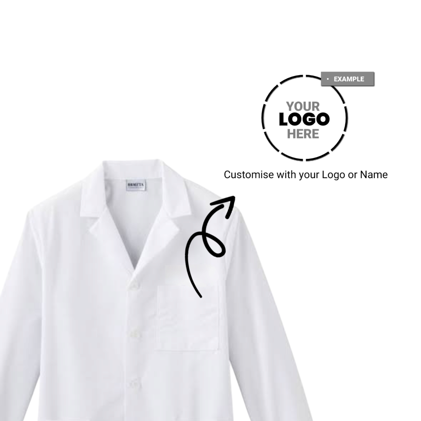 Customise Full Sleeves Apron