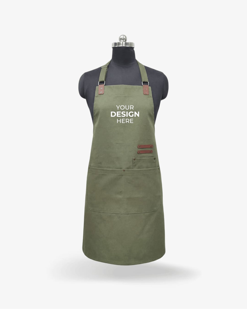 Elite Black Cotton Apron