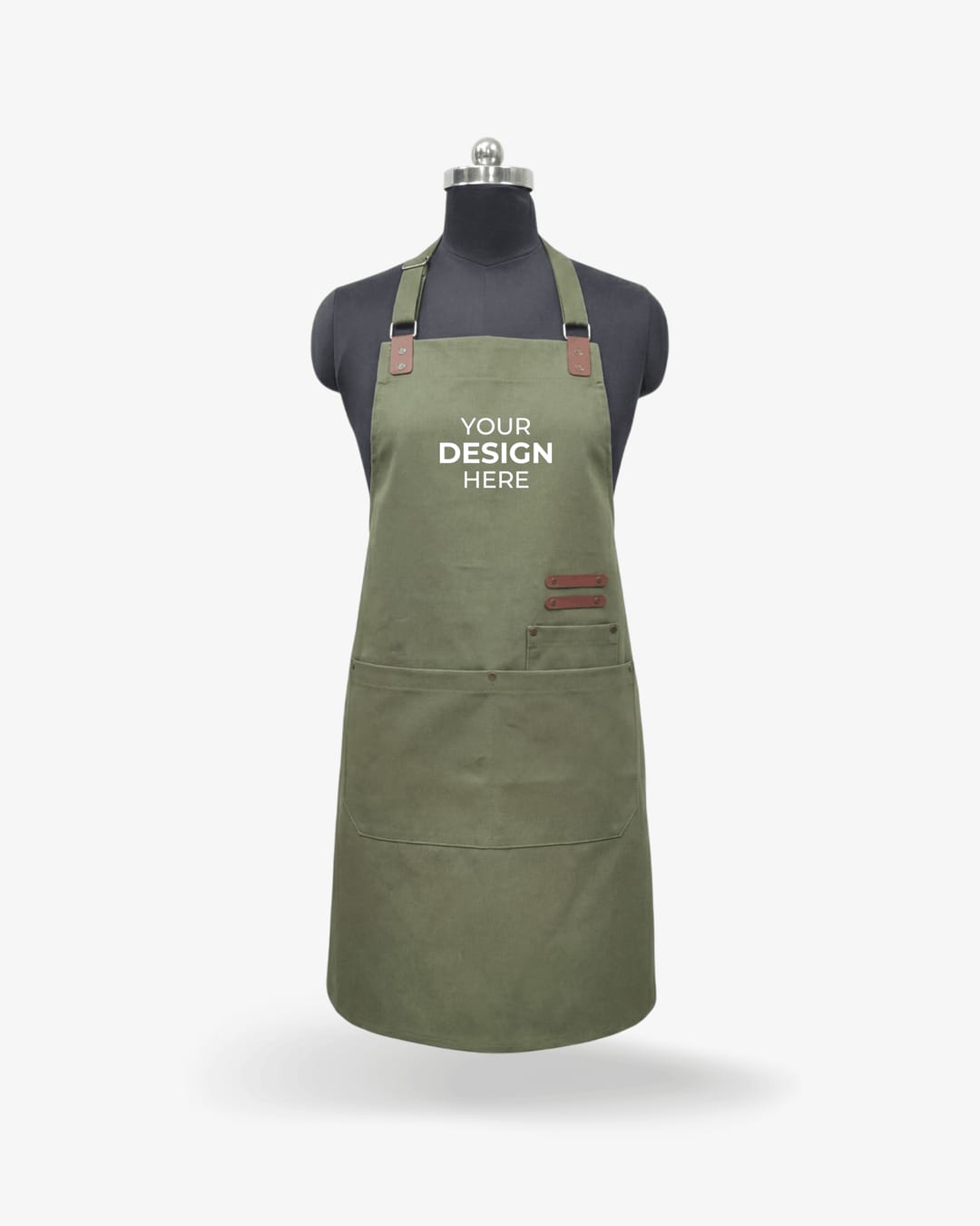 Elite Black Cotton Apron