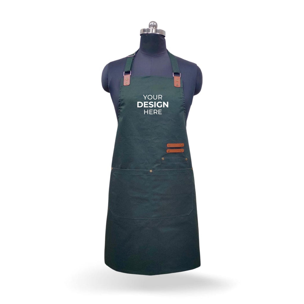Elite Black Cotton Apron