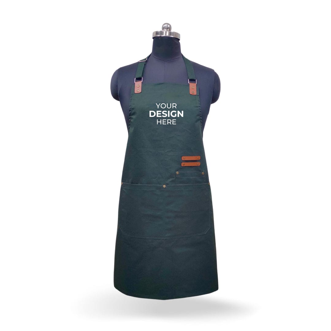 Elite Black Cotton Apron
